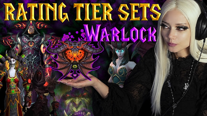 I Rated EVERY Warlock Tier Set in WoW History (Vanilla to 12.1)