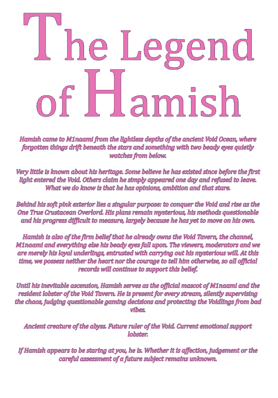 The Legend of Hamish