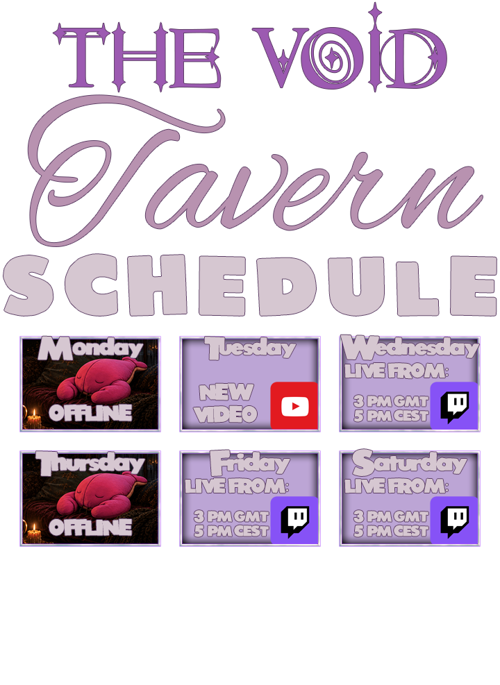 Stream schedule